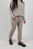 Slim Leg Trousers in Tortora