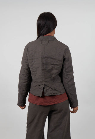Club Collar Jacket in Visone