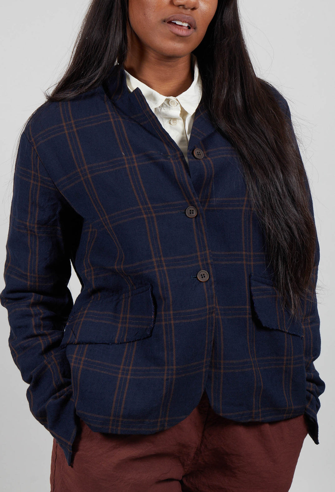 Check Jacket in Var 1