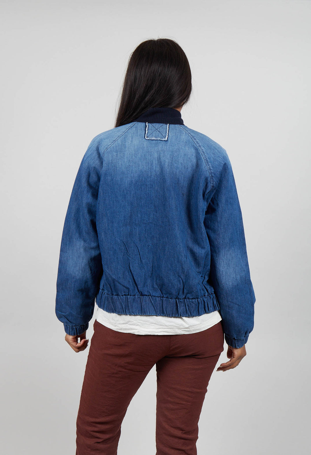 Bomber Jacket in Washed