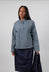 Long Sleeve Polo Shirt in Asfalto