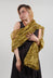 Anthurium Scarf in Gold