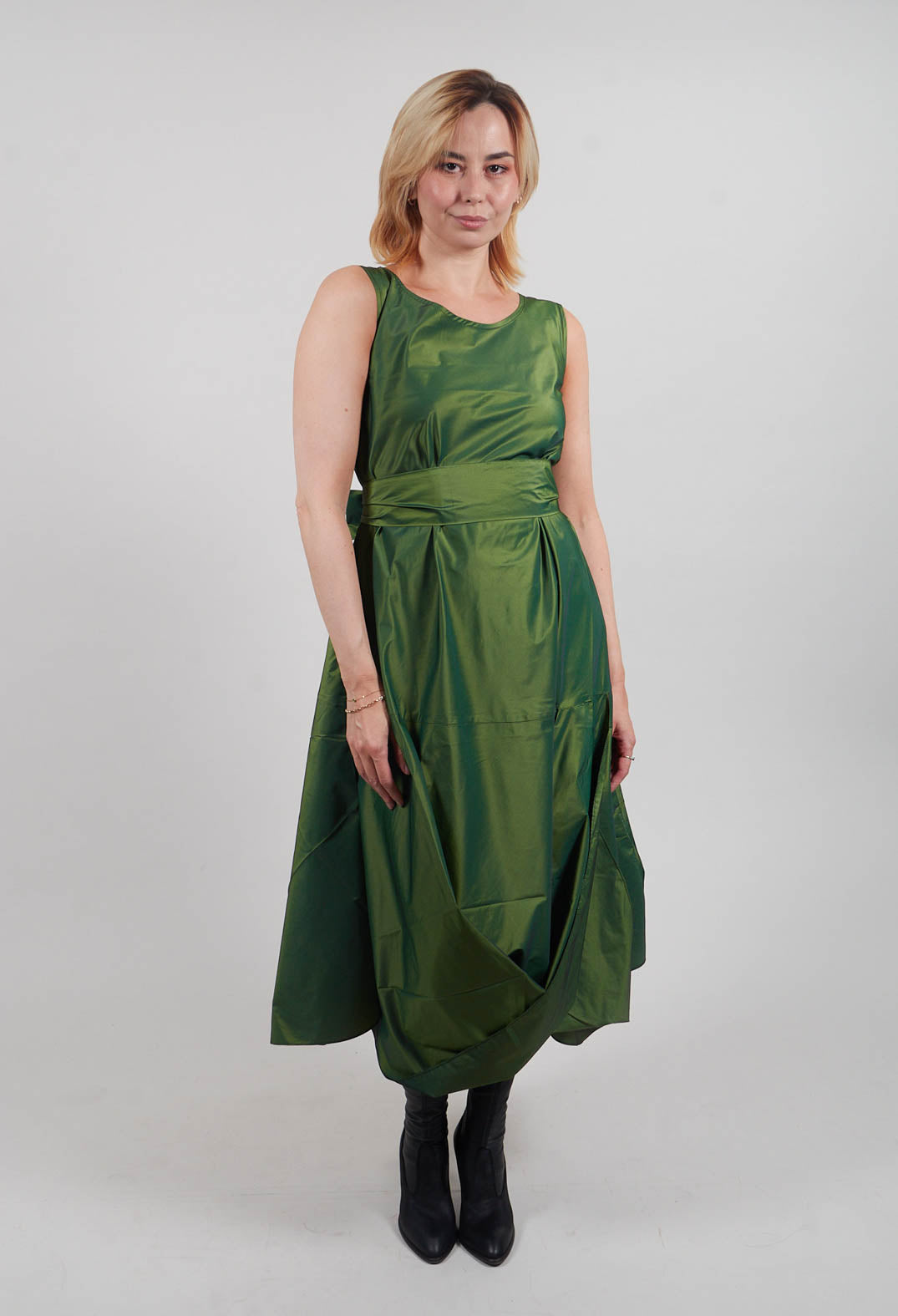 Phlox Dress in Green