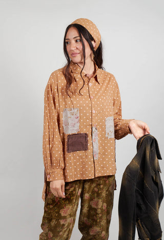 Erita Shirt in Pois Rose