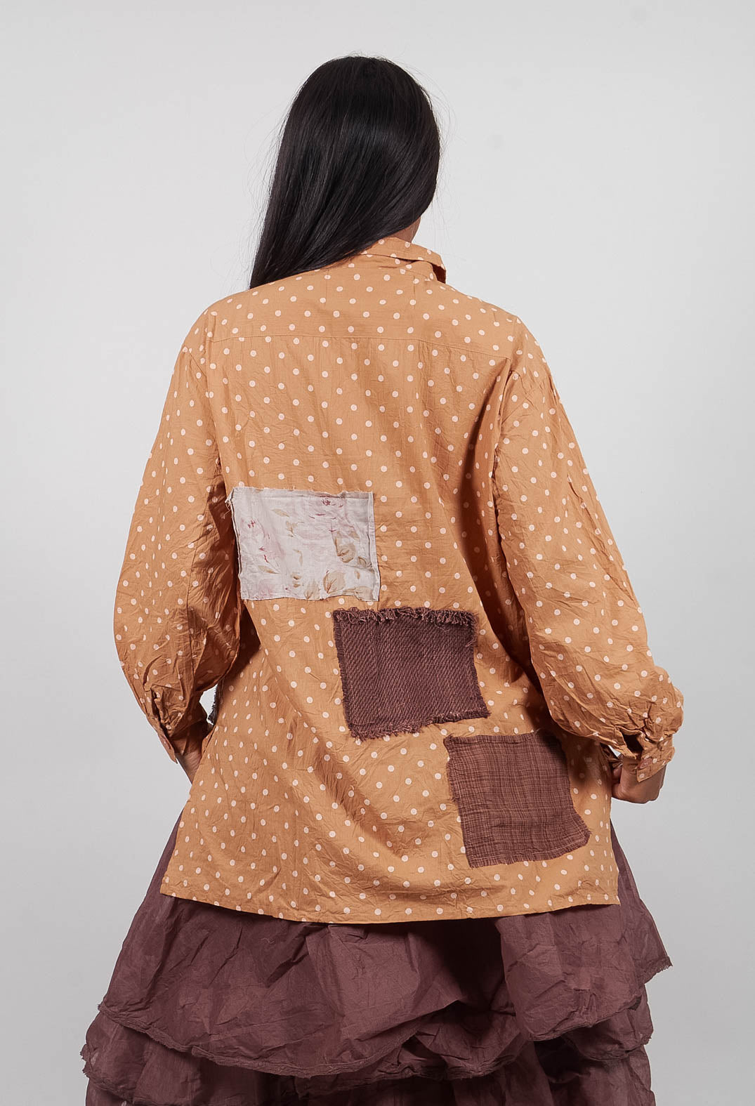 Erita Shirt in Pois Rose