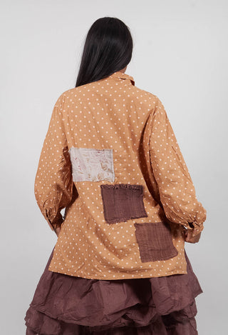 Erita Shirt in Pois Rose