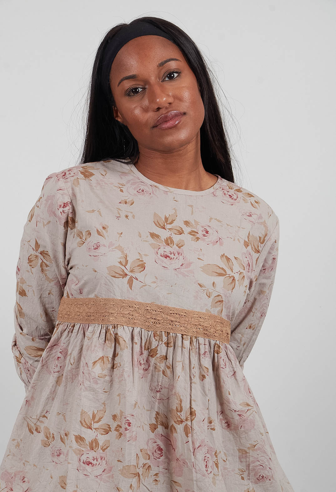 Hina Top in Fleurs Sauge