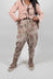 Gaston Trousers in Popeline Fleurs Sauge