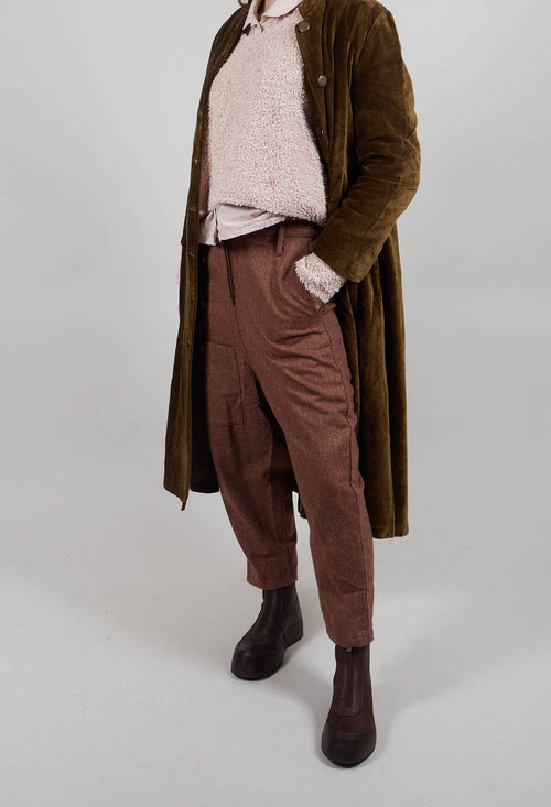 Gaston Trousers in Chevron