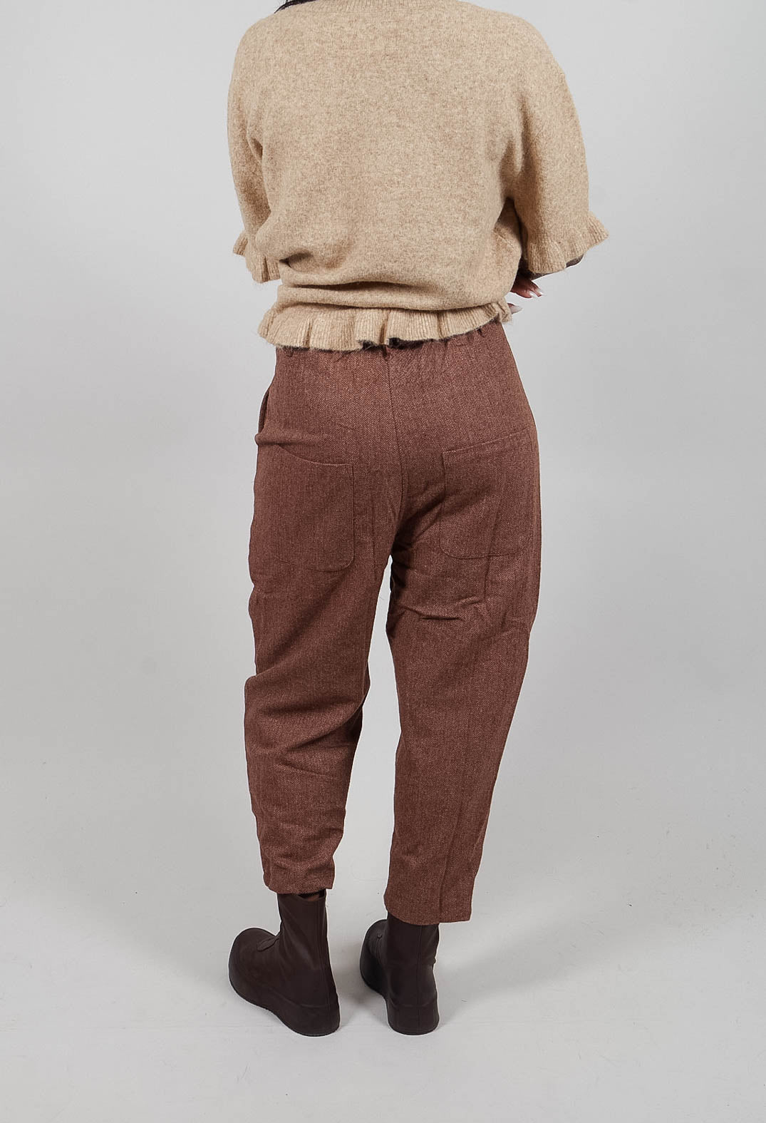 Gaston Trousers in Chevron