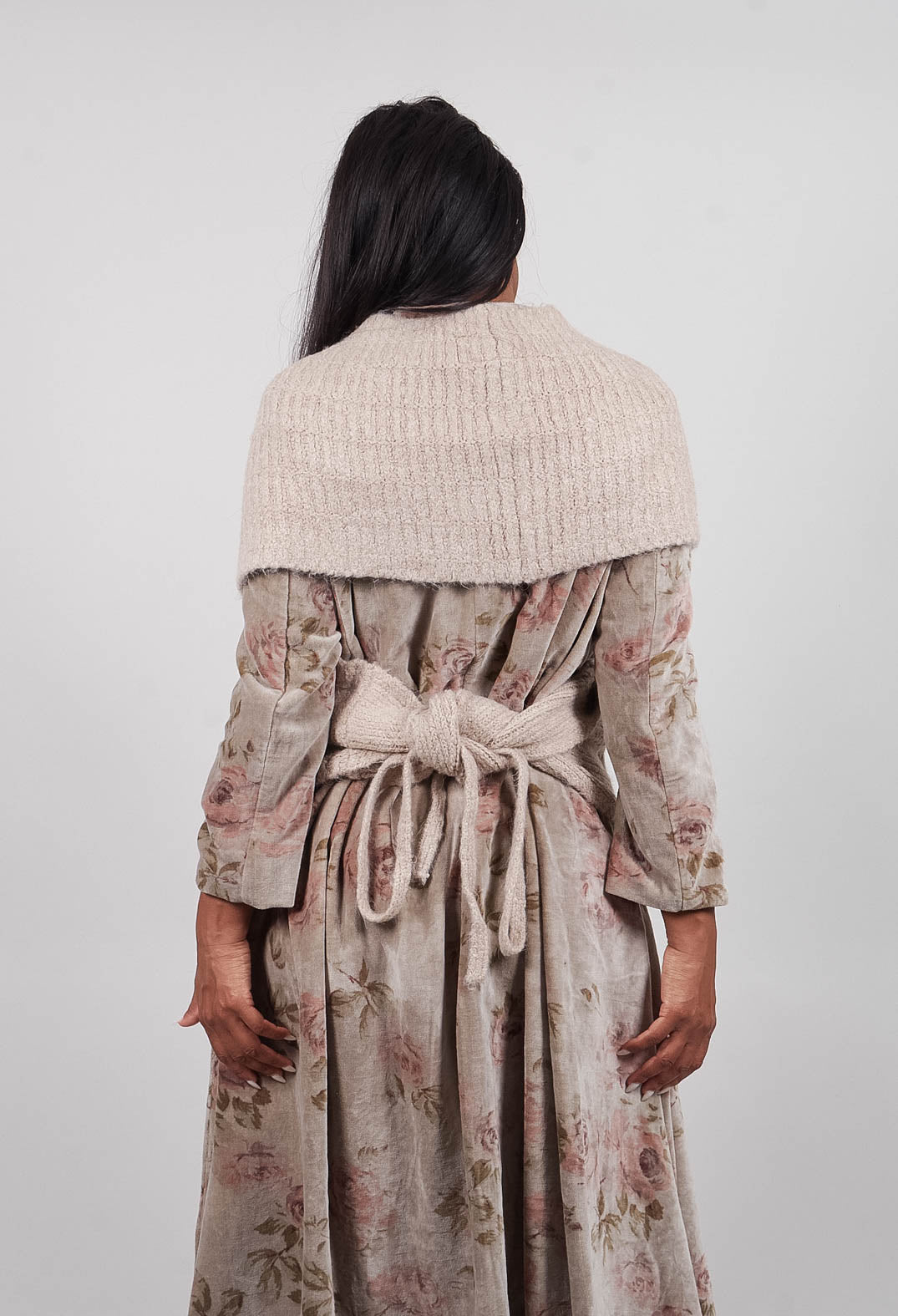 Cache Coeur Scarf Laine Beige