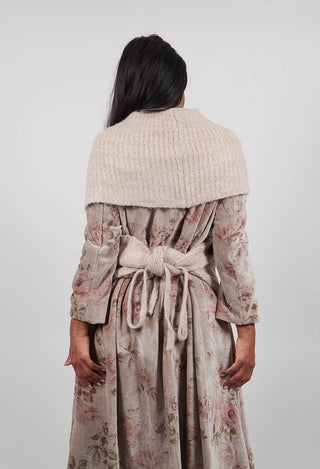 Cache Coeur Scarf Laine Beige