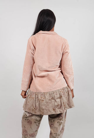 Manoa Jacket in Velours Ras Rose