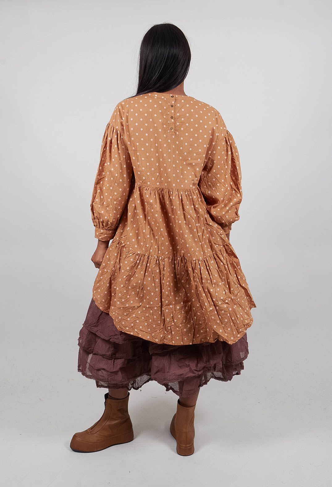 Nana Tunic in Pois Rose