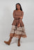 Taina Dress in Chevron