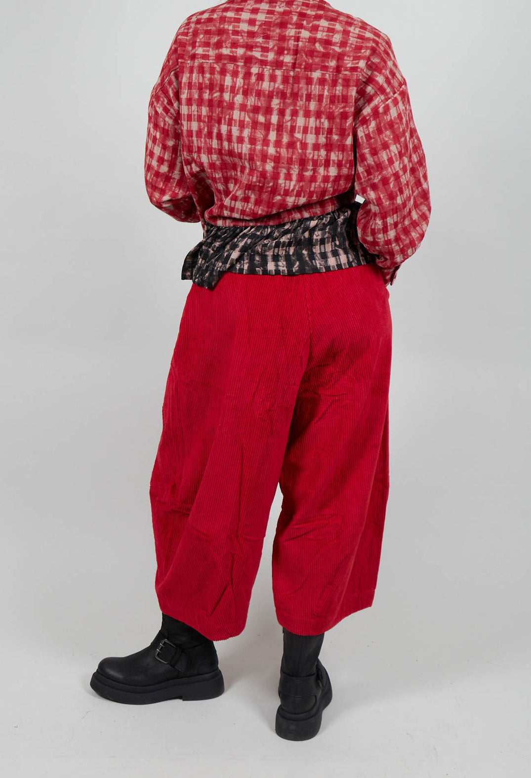 Cord Trouser in Red