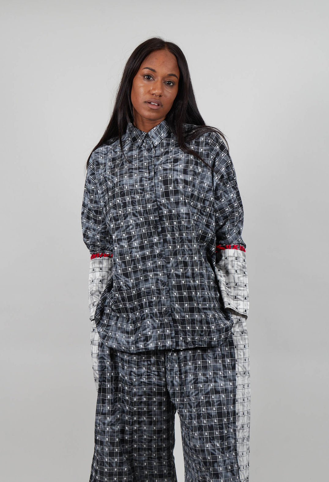 Lilo Collared Shirt in Black