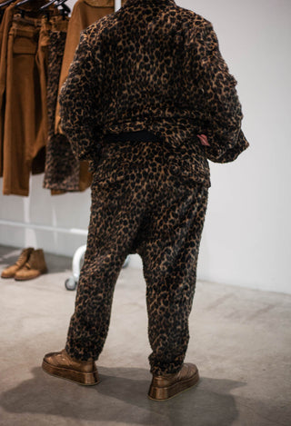 PRE-ORDER - Drop Crotch Trousers in Leo Jacquard - 1190101
