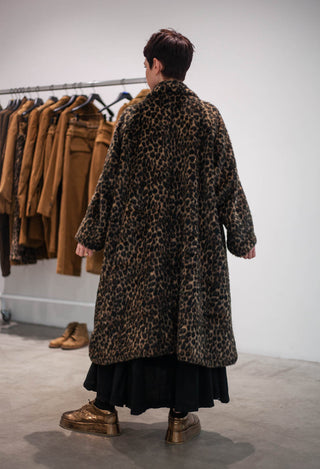 PRE-ORDER - Oversized Coat in Leo Jacquard - 1191205