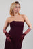 Velvet Gloves in Red Pink Velvet