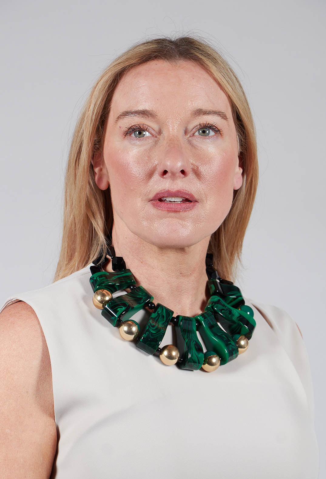 Choker Necklace in Green