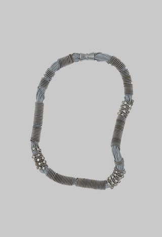 Diamond Necklace in Silver