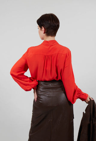 Tailored Shirt in Orange