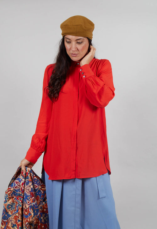Tailored Shirt in Orange