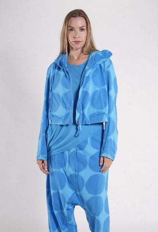 PRE-ORDER - Zip Up Hooded Jacket in Ketchup Print - 1271105 (Pictured in Ice Print)