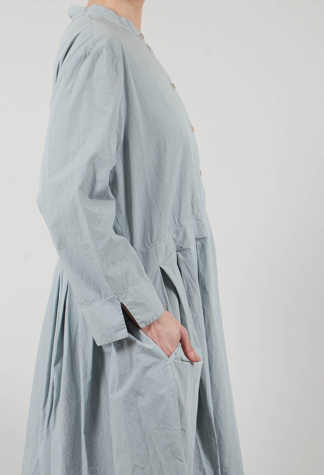 Shirt Dress in Ghiaccio