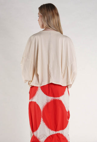 PRE-ORDER - Circle T-Shirt in Marshmallow Print - 1300502 (Pictured in Marshmallow Print with Ketchup Dot)