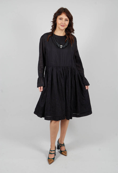 Smock Dress in Black