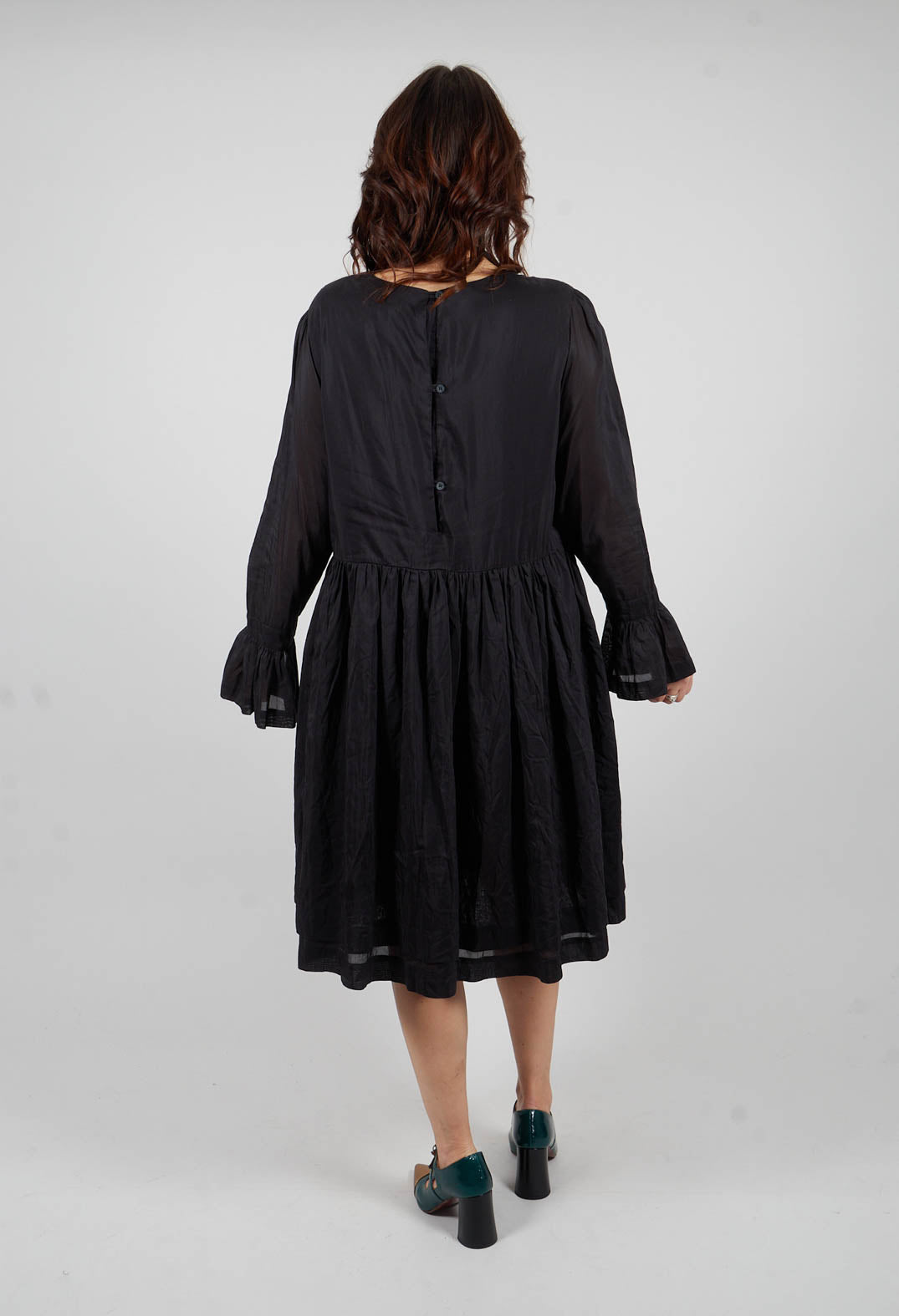 Smock Dress in Black
