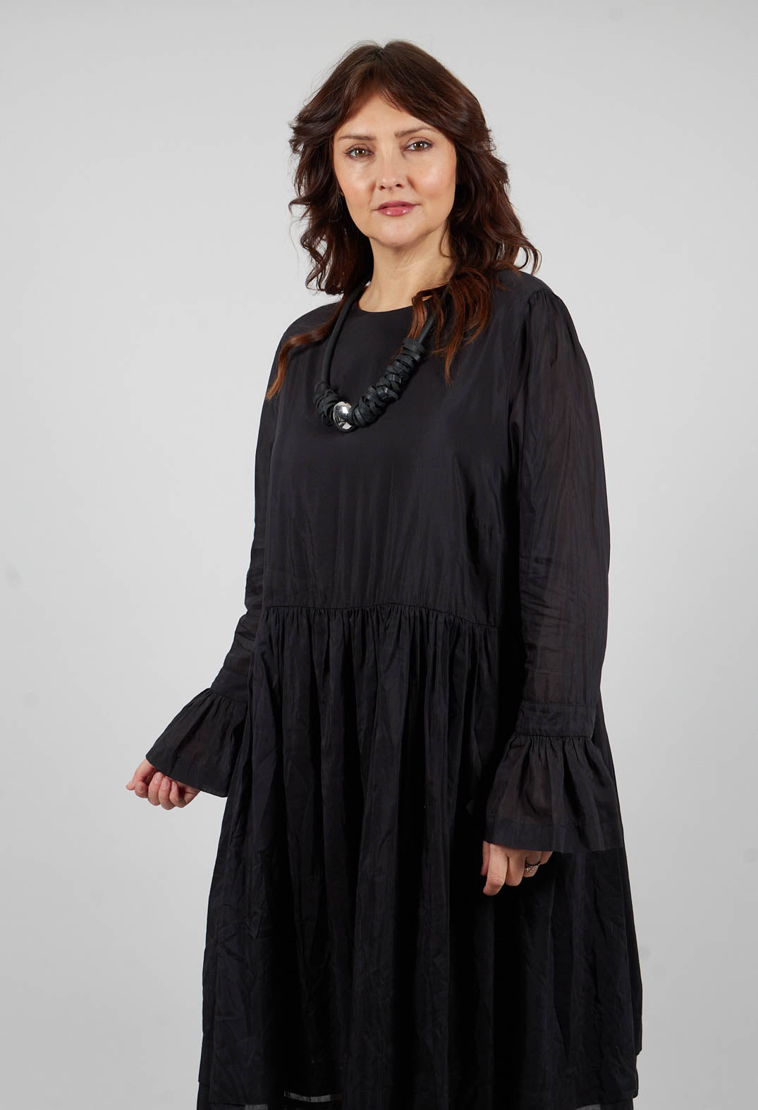 Smock Dress in Black