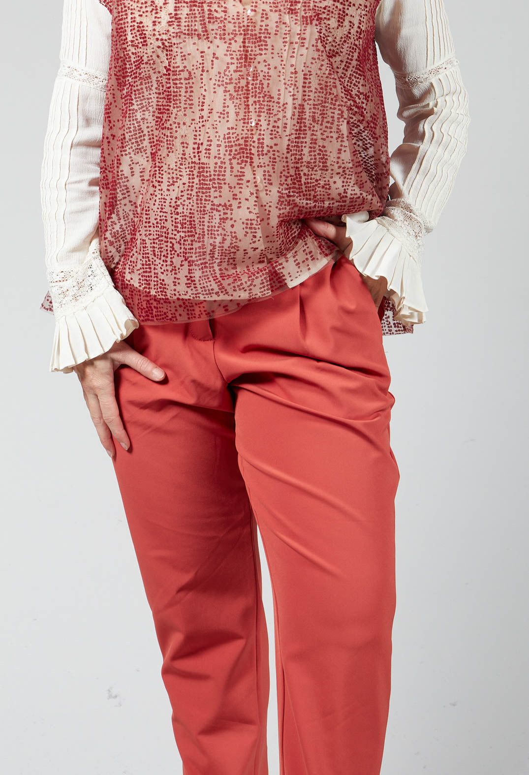 Tailored Trousers in Bruciato