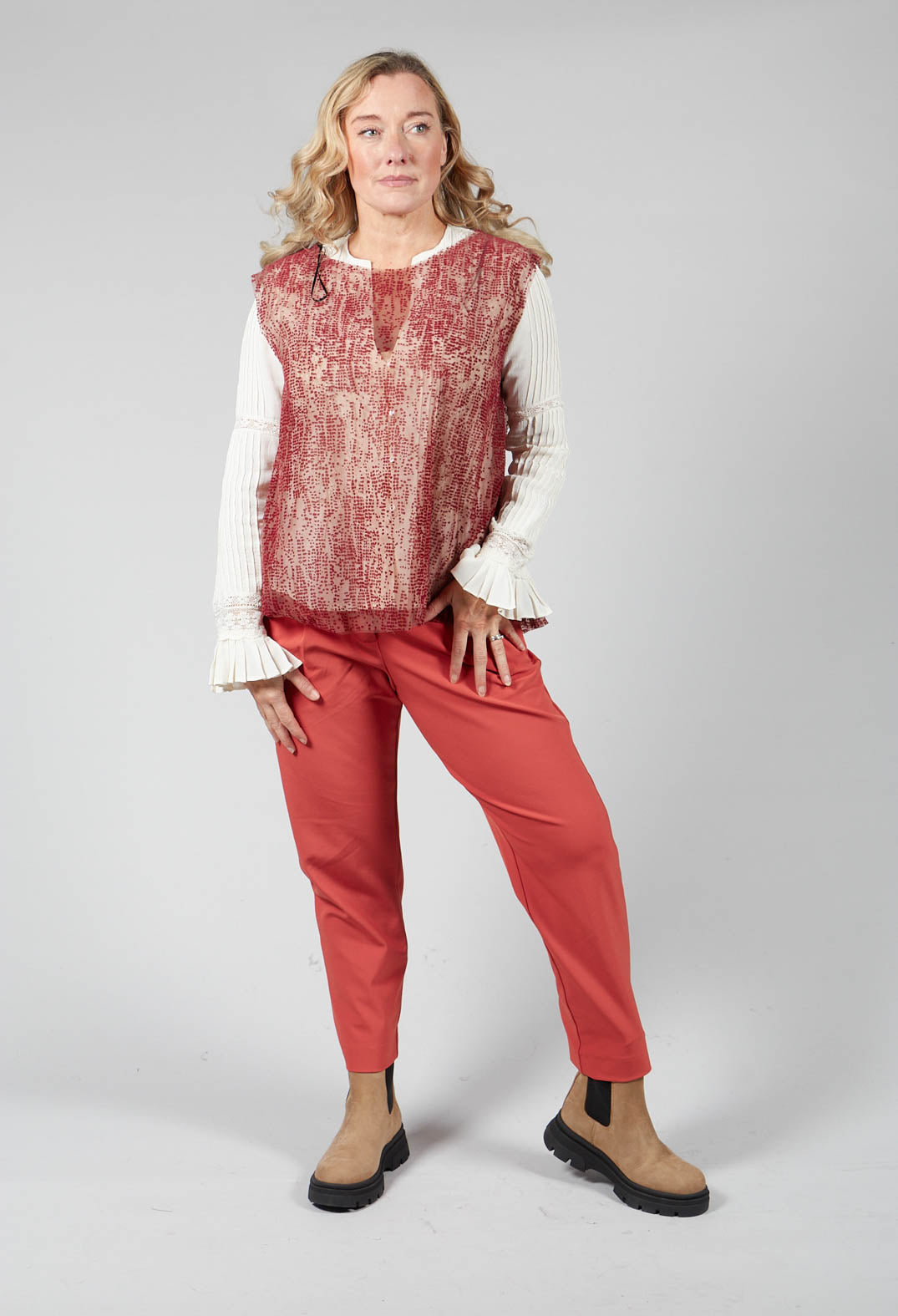 Tailored Trousers in Bruciato