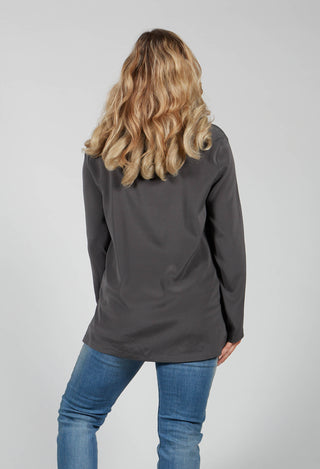 Silk Top in Antracite