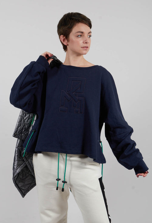 Jersey Jumper in Phoenix Bleu