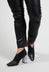 Pointed Heeled Ankle Boots in Pamlos / Ludlamite Black
