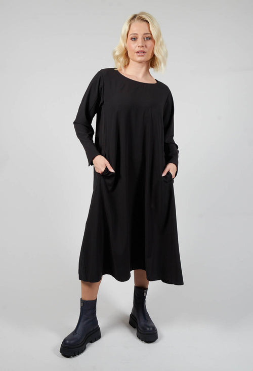 Midi Dress in Black