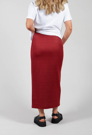Pencil Skirt in Clay