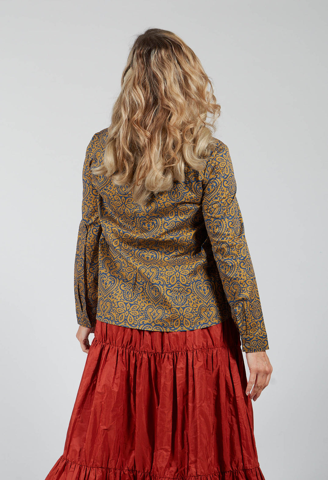 Paisley Top in Gold