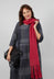 Knitted Scarf in Red