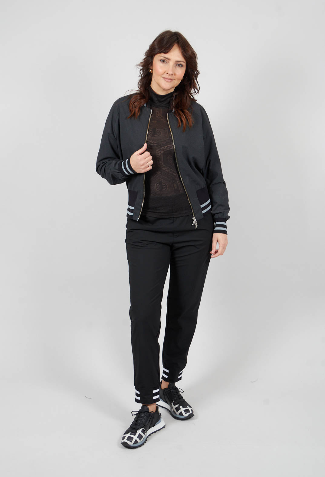 Bomber Jacket in Shadow