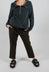 Straight Leg Trousers in Charcoal