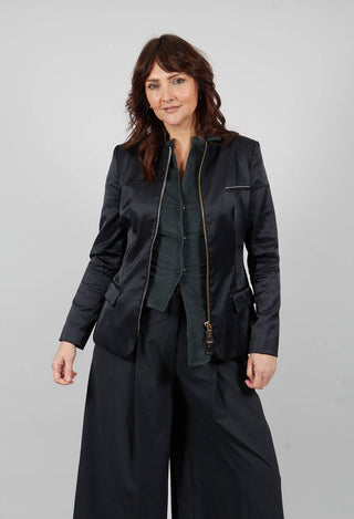 Zipped Jacket in Intrigue