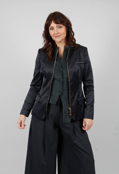 Zipped Jacket in Intrigue