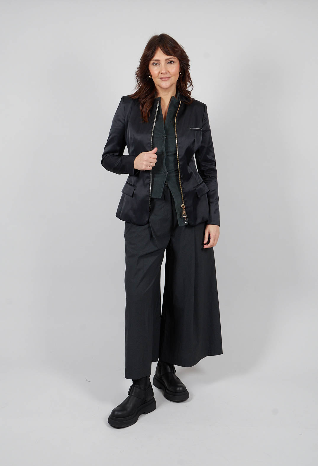 Zipped Jacket in Intrigue