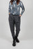 Drop Crotch Tailored Trousers in Shadow