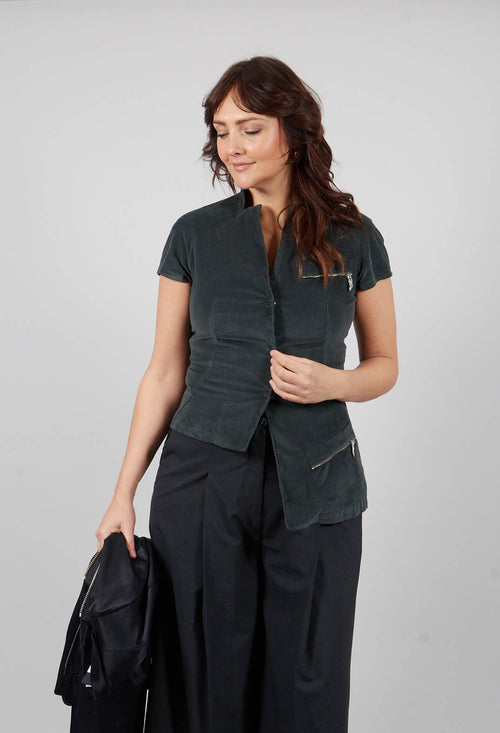 Suede Jacket in Island